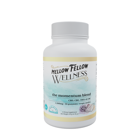 Mellow Fellow Momentum Blend Tropic Medley Wellness Gummies