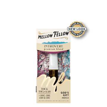 Introvert Blend 2ml Vape Cartridge - God's Gift (Indica)