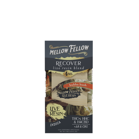 Mellow Fellow’s Recovery Blend Bubba Kush Vape