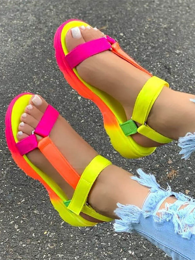 Velcro Strap Sandals