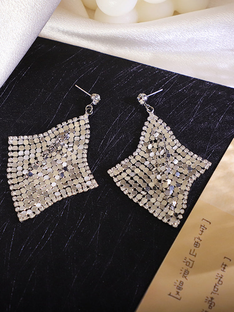 Sequins Drop Earrings