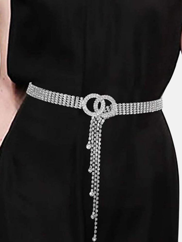 Crystal Diamond Waist Chain