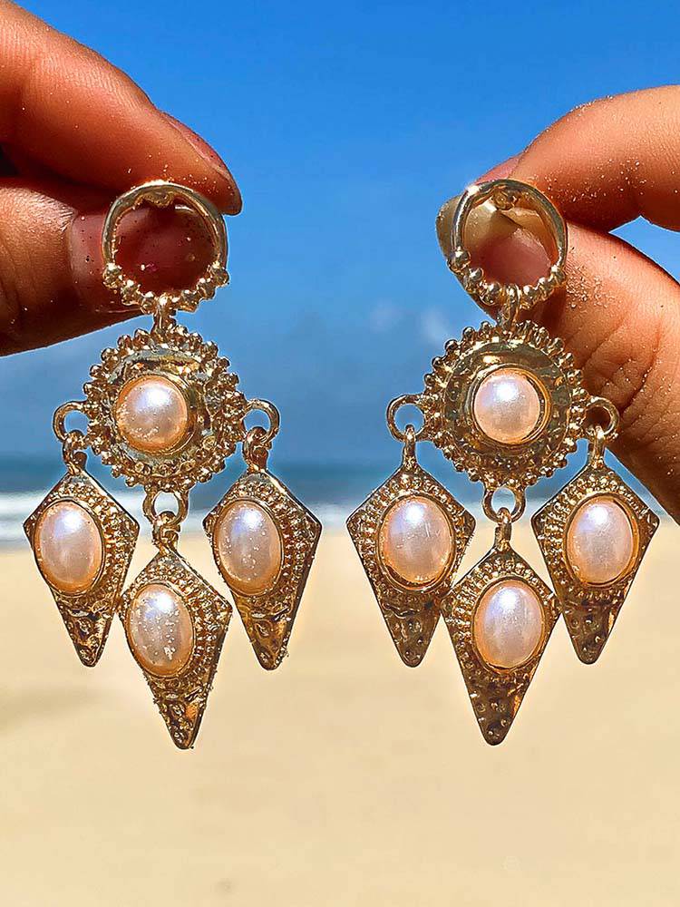 Vintage Pearl Earrings