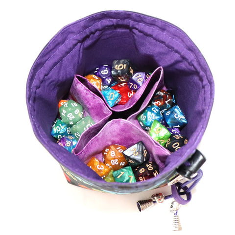 Sir Goochie's Dice Bag – 6 x 8 Inch Microfiber Dice Pouch with Nylon D –  Legendary Bag Company