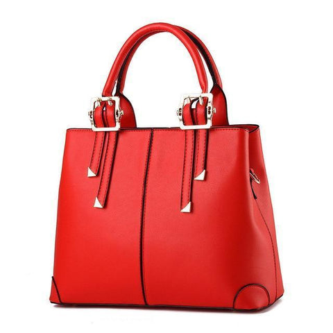 Fashion Leather Handbags Large Capacity Tote Bags Designer