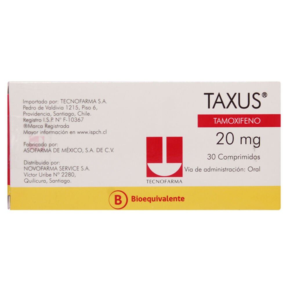 Taxus (B) (Tamoxifeno) 20Mg X30Com. – openfarma