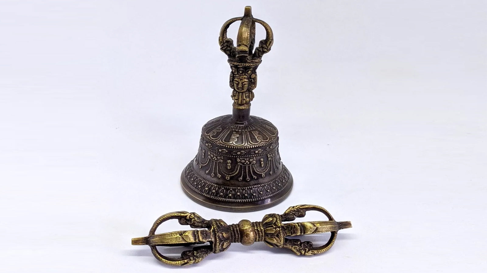 Tibetan Hanging Bells and Dorje Vajra