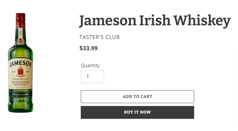 jameson irish whiskey