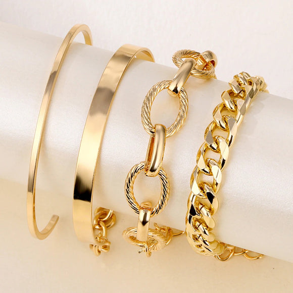 chain bracelet set