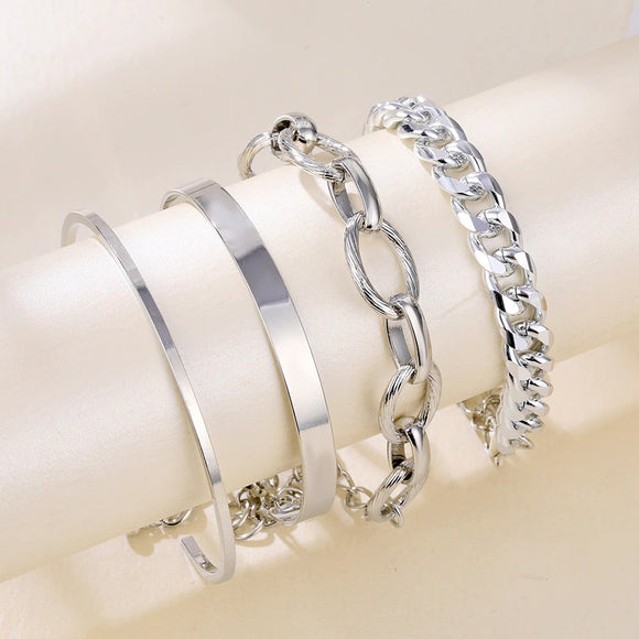 chain bracelet set