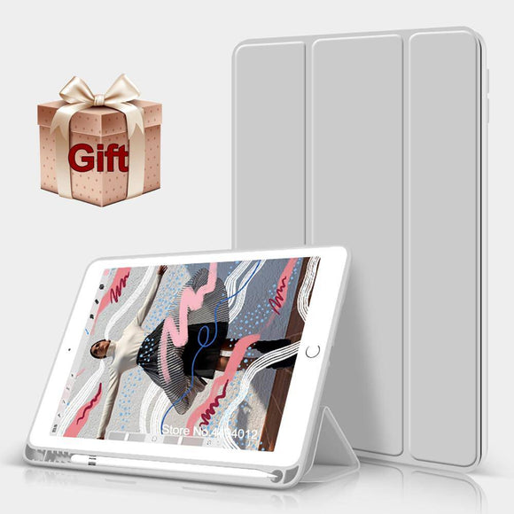 ipad air case with pencil holder