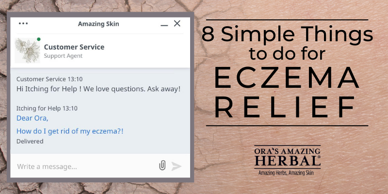 8 Simple Things to do for Eczema Relief: Eczema Care Collection