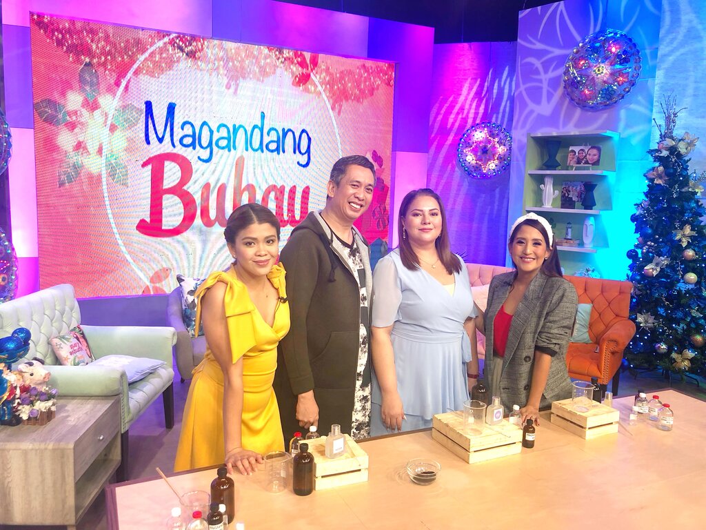 Another Magandang Buhay encounter doing live mixing process with the eager and most attentive hosts.