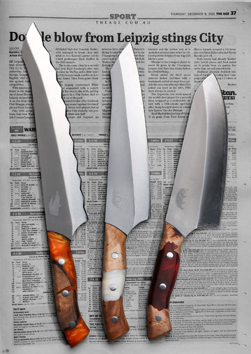 Big Red Australian Knife Collection by Koi Knives — Kickstarter