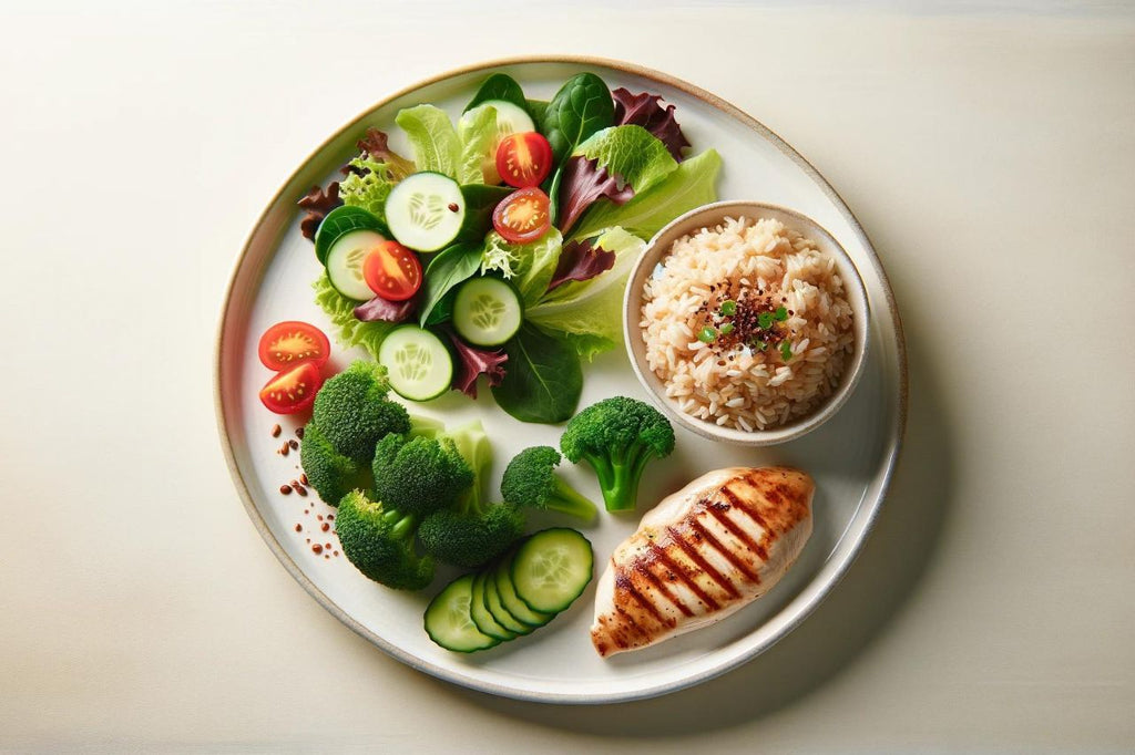 Healthy eating promotes quick weight loss