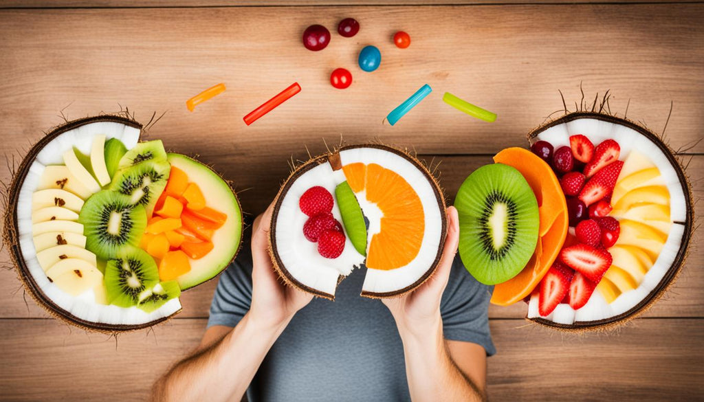 Perte de poids élégante aux fruits