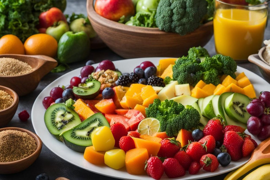 Assiette de fruits, perte de poids rapide