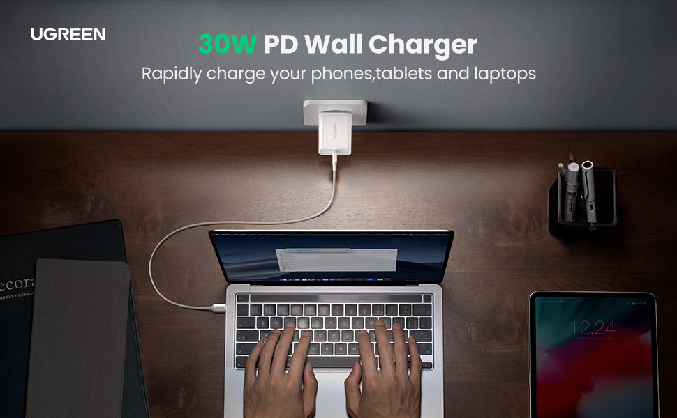 UGREEN 30W USB-C Nexode Foldable Wall Charger now available in