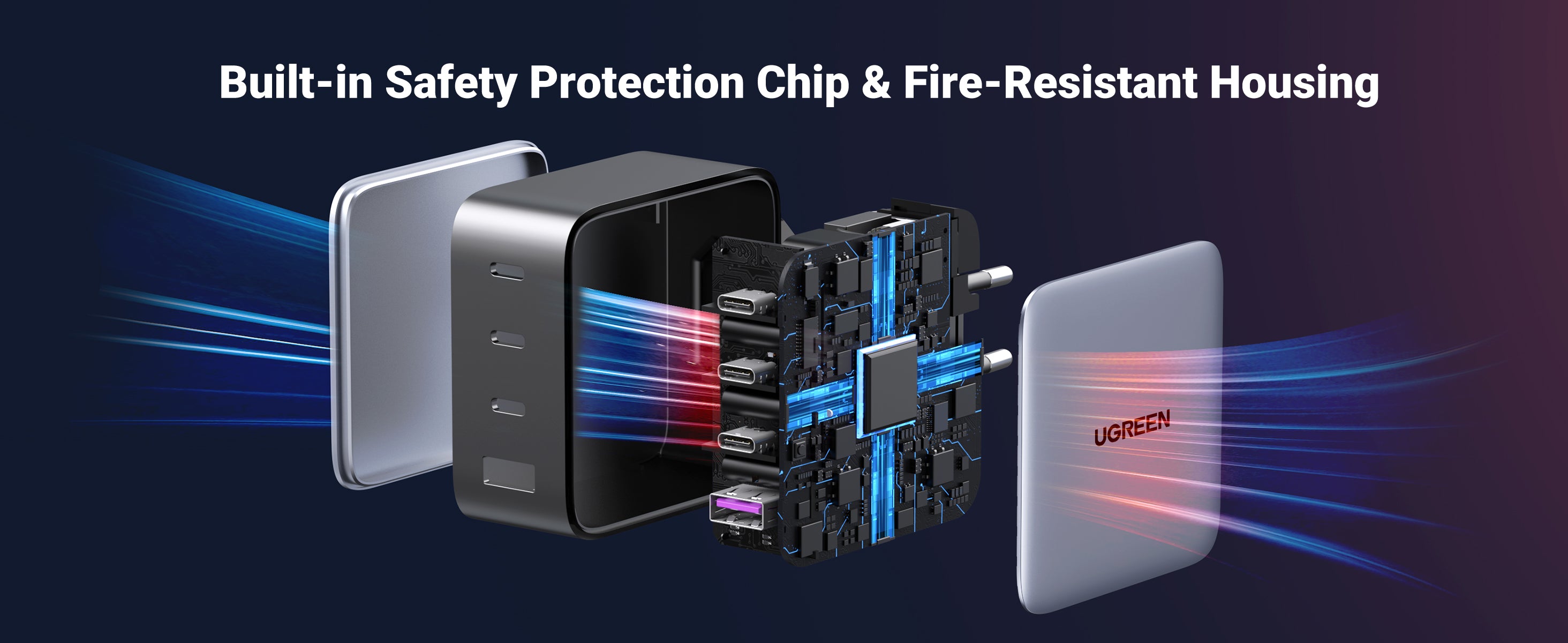 built-in Safety Protection Chip