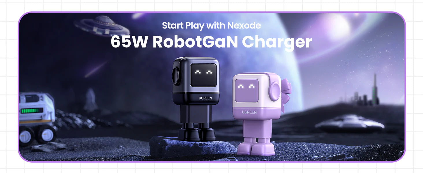 65W Robot USB C Charger