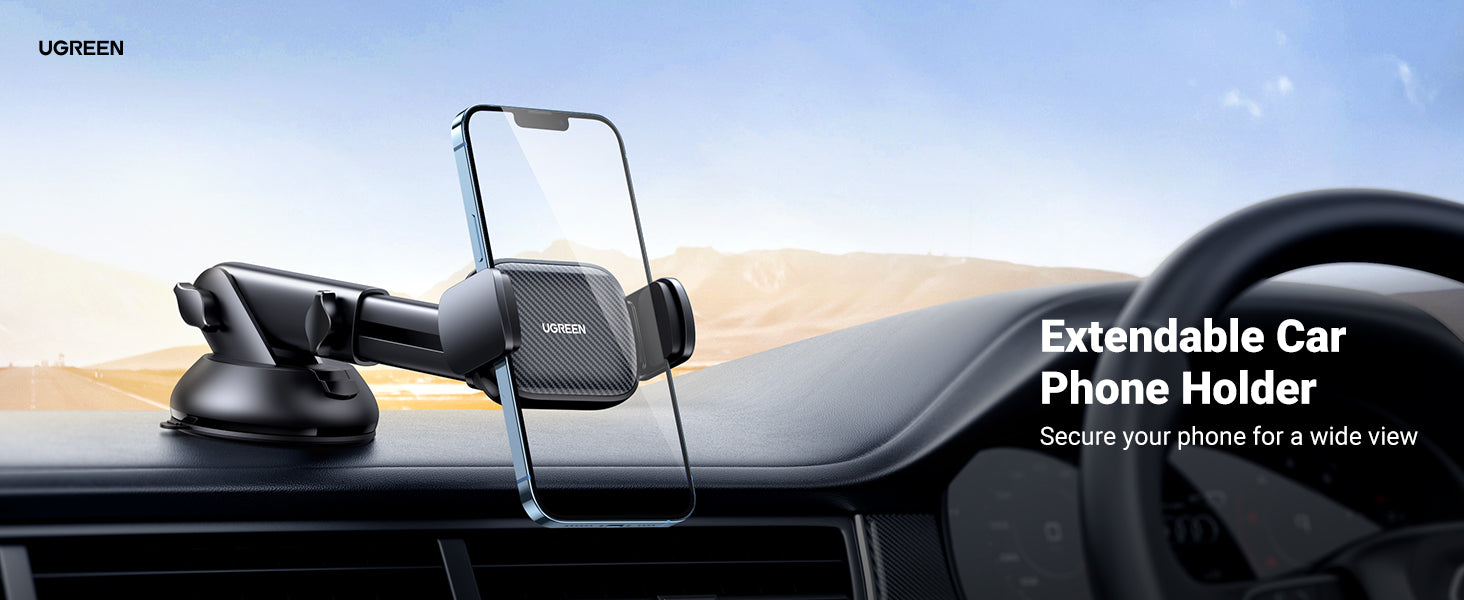 Ugreen Superior Suction Cup Car Phone Holder – UGREEN