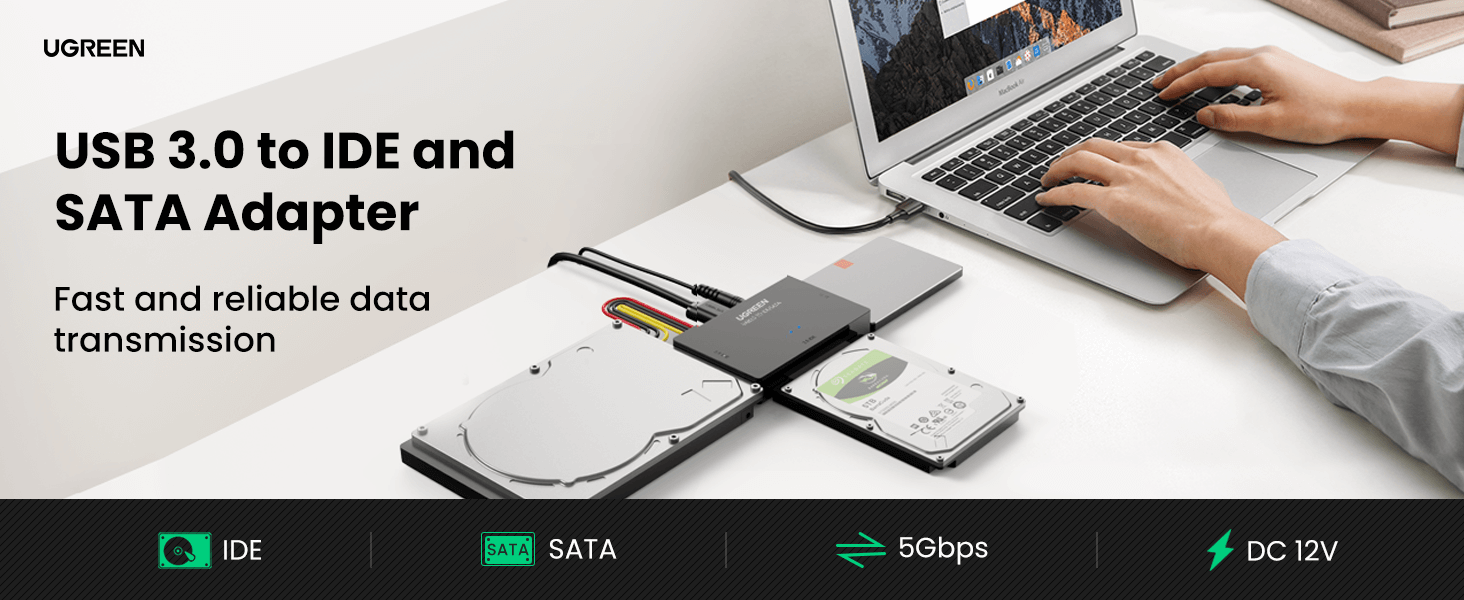 USB 3.0 to SATA, IDE Hard Drive