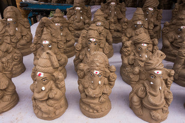 Ganesha Clay Idols