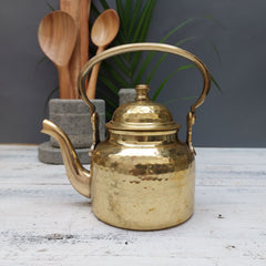 Brass Kettle-Tea Pot-Zishta Traditional Cookware