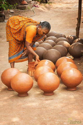 Clay Cookware Making 4-Zishta Traditional Cookware