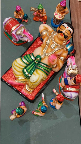 Kumbakarnan Set-Golu Doll-Navratri-Zishta Home Decor