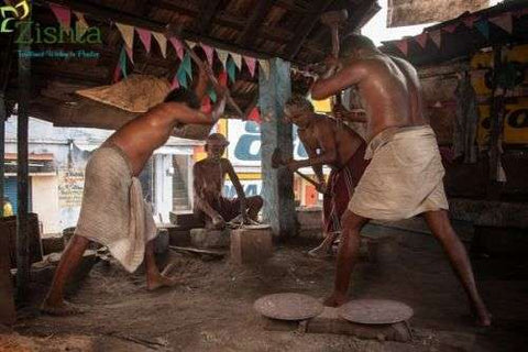 Making of Traditional Sengottai Iron Dosa Kallu-Zishta Traditional Cookware