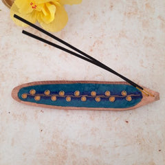 Meenakari Copper Enameled Incense Stick Holder-Zishta Traditional Home Decor