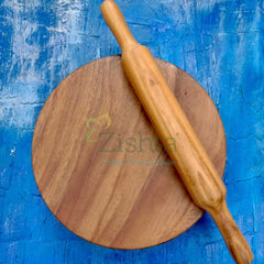 Neem Wood Roti Chakla Belan-Zishta Traditional Kitchen Accessories