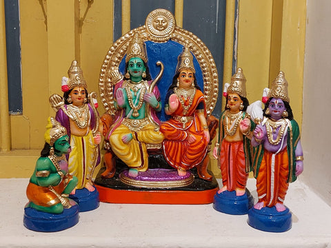 Rama Sita Set-Golu Doll-Navratri-Zishta Home Decor