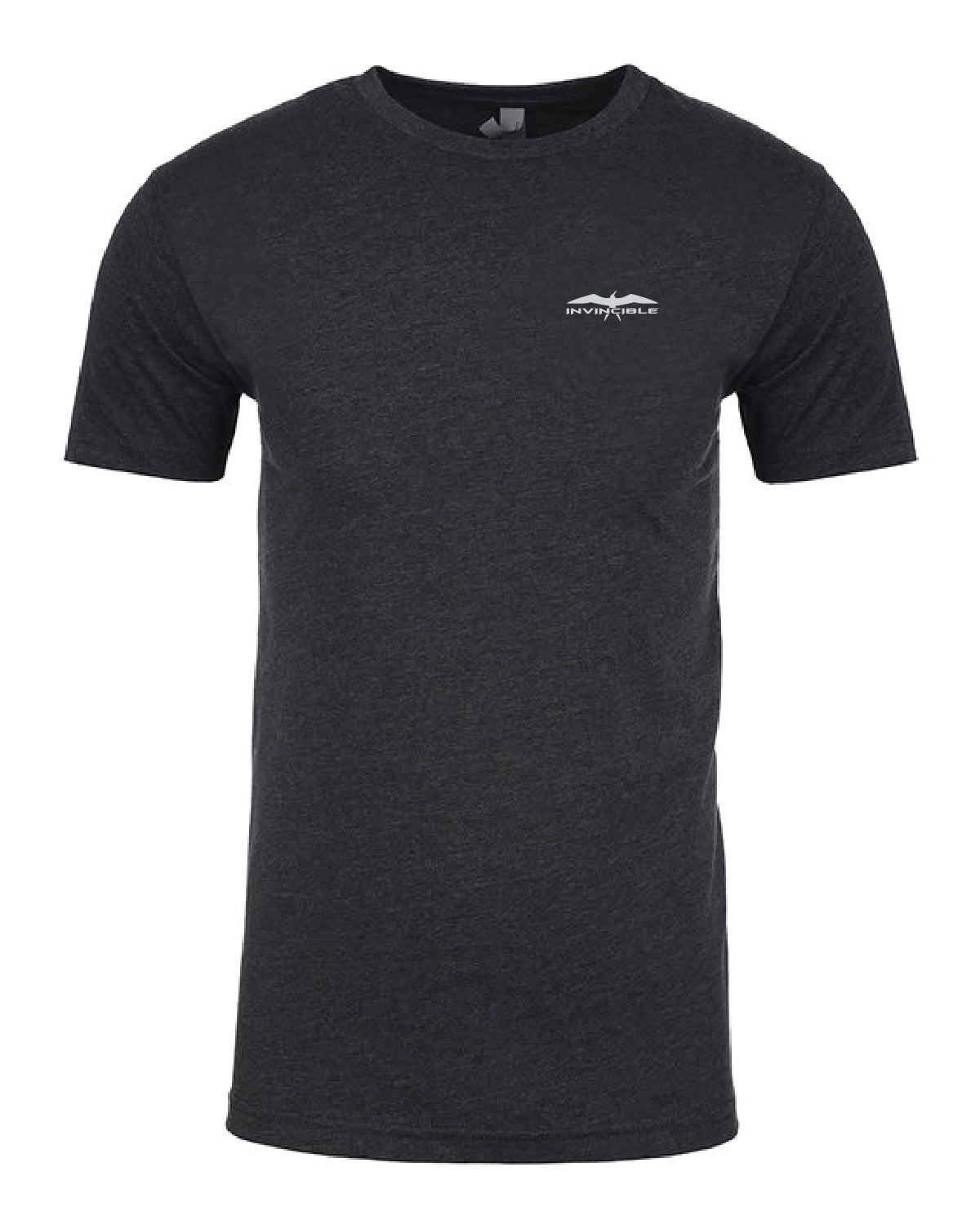 Invincible Frigate Icon Mens Charcoal Long Sleeve Performance