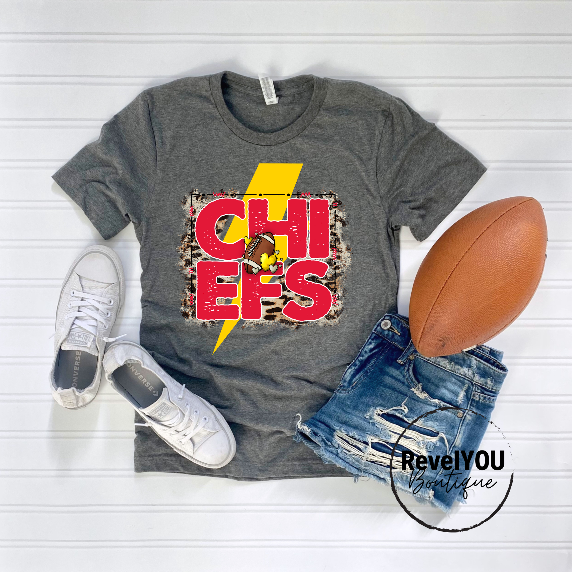 Chiefs Leopard Bolt