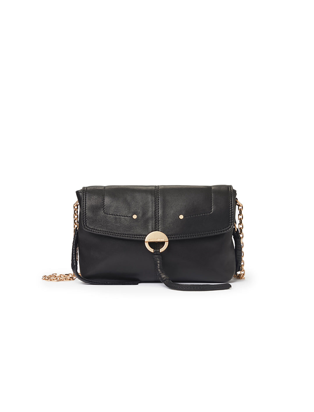 Petit Moyen Messenger in Black Rattan