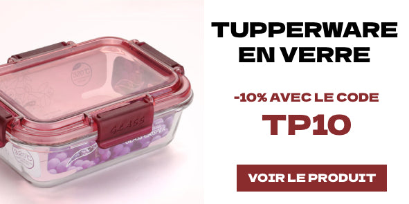 tupperware en verre