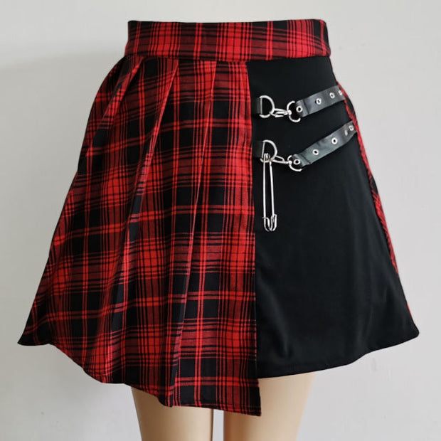 Women's Gothic Loose Mini Skirt | Bohemians Mart