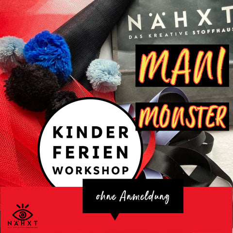 Kinderworkshop Mani Monster