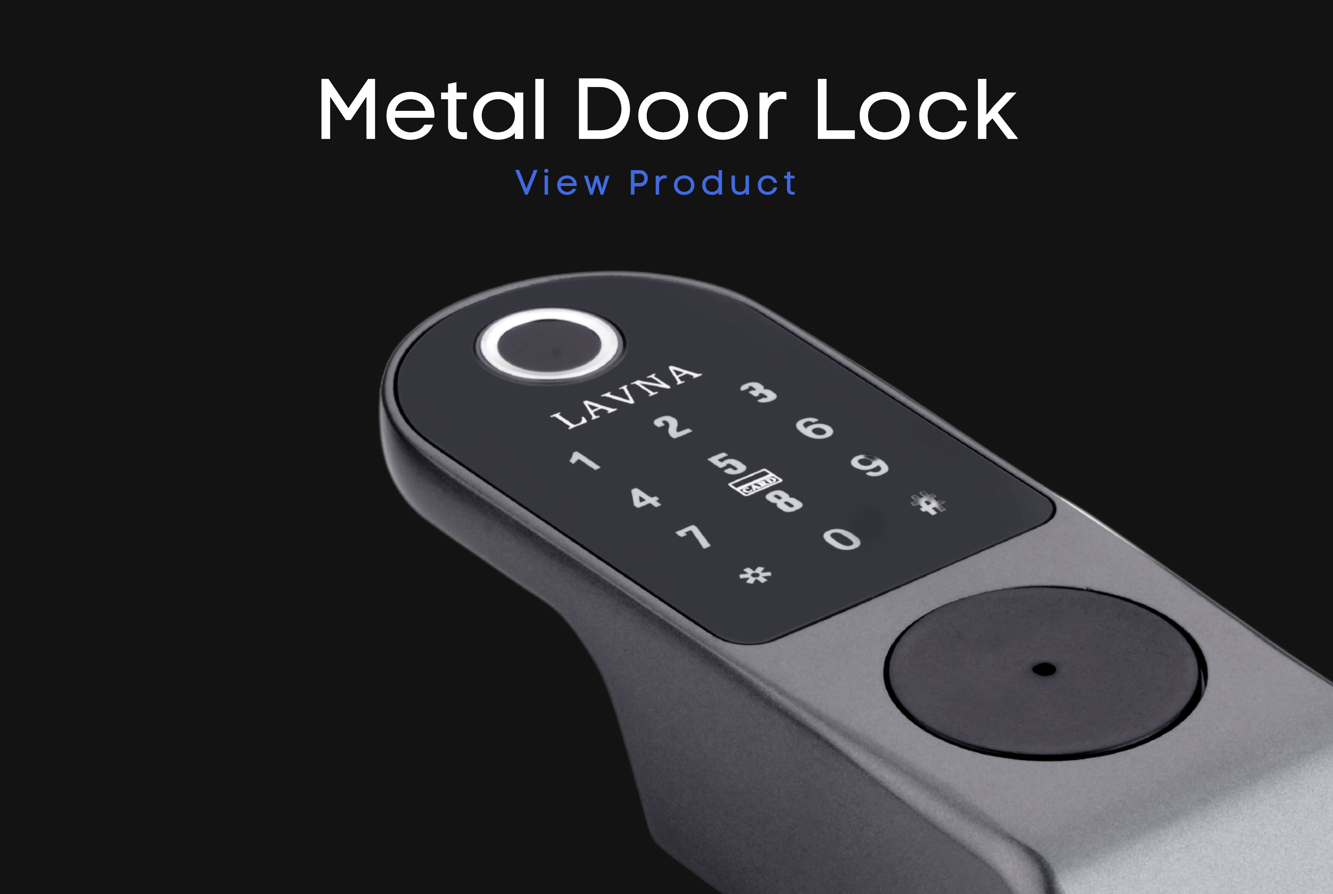 lavna metal door lock