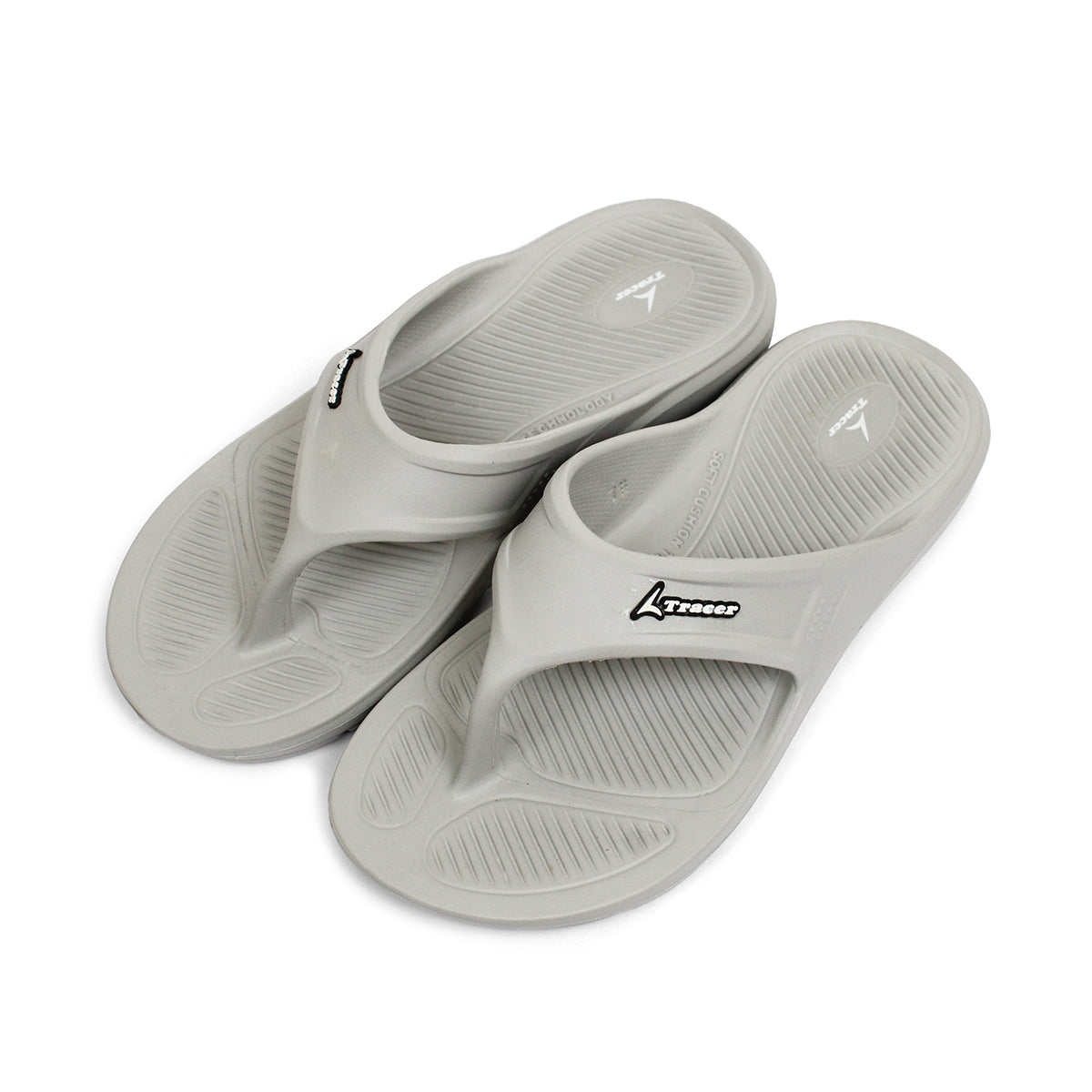 Grey Men Casual Shoes | Tracer India | Platform 400 Slippers for Men