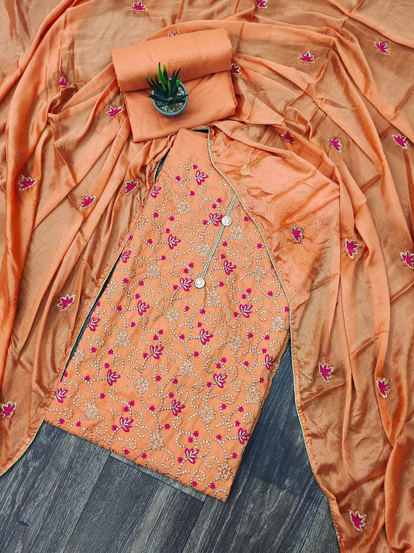 Alia Cut Digital Shine Print Muslin Suit Set | Me99