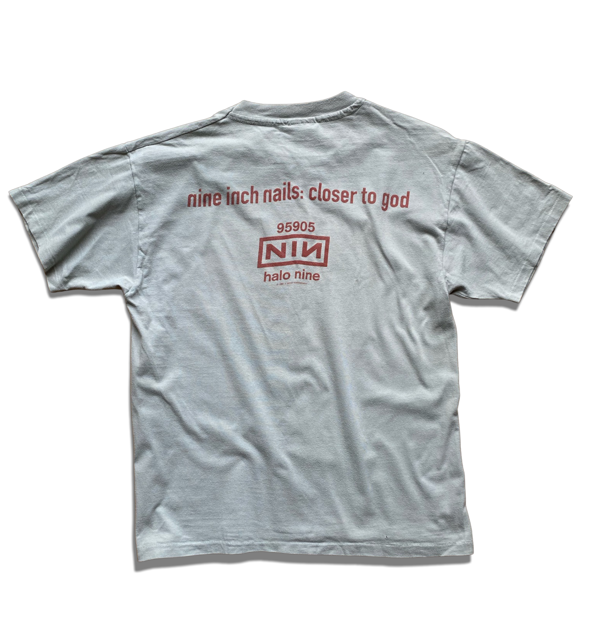 Vintage Nine Inch Nails 1994 Closer To God T-Shirt