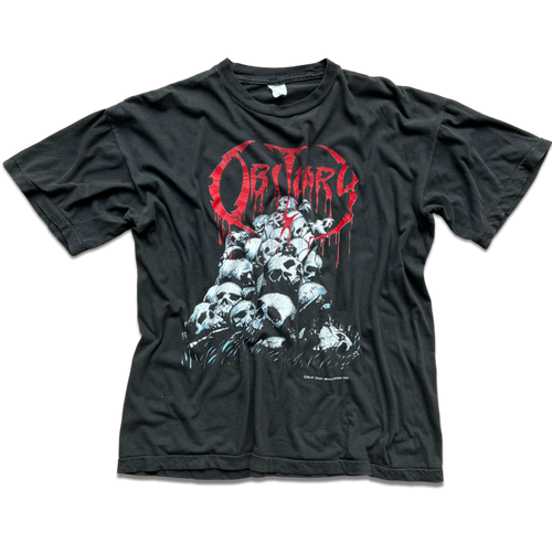 Vintage Type O Negative Skeleton Crew 1998 T-Shirt – Fruit Of The Doom