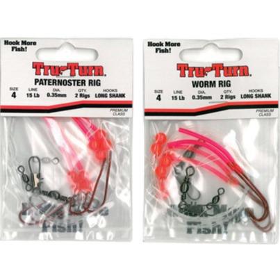 Tru Turn 063 Worm Red Hooks (Prepack) – Water Tower Bait and Tackle
