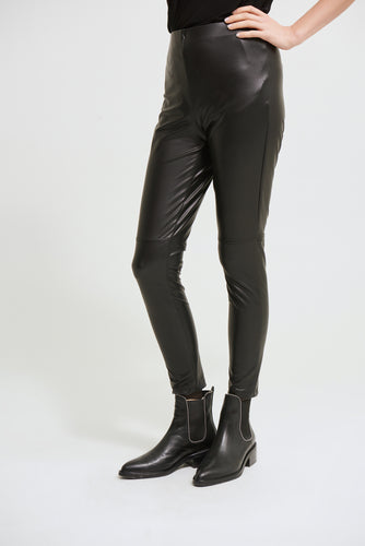 Leather-look leggings | Denny Rose Official