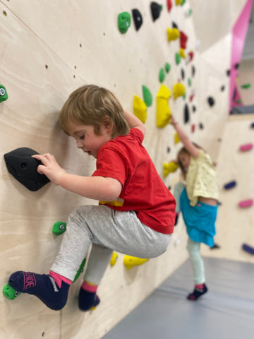 Klettern für Kinder bei Wallride in Växjö