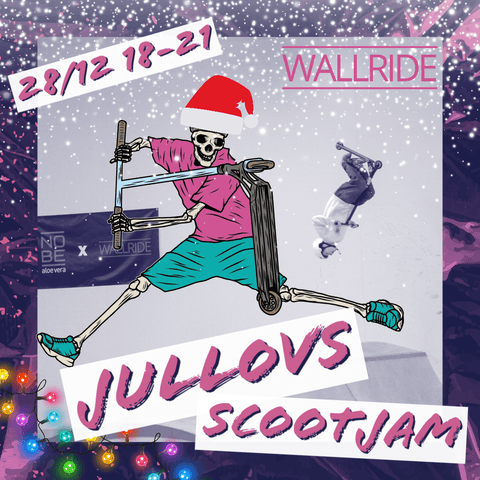 Scootjam on the Christmas holiday Wallride Växjö