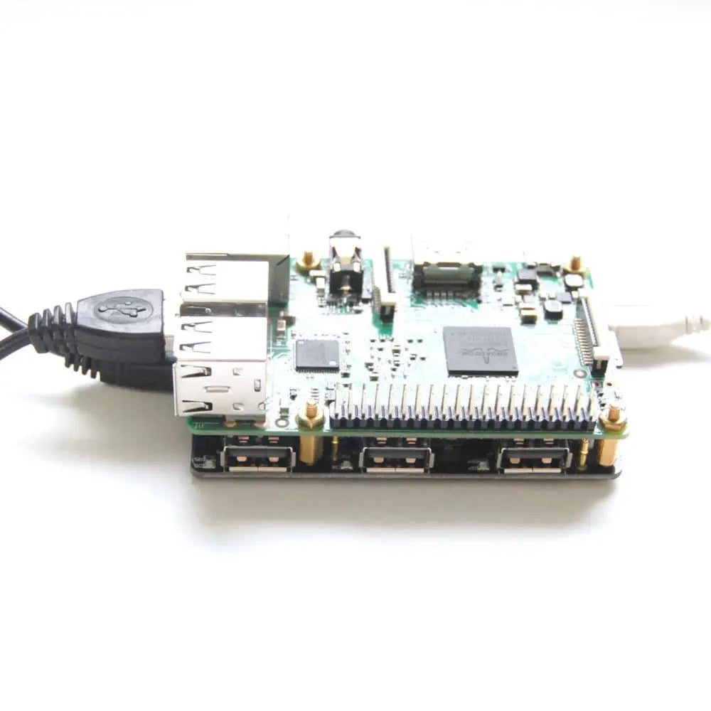 Raspberry Pi-Compatible 7-Port USB Hub